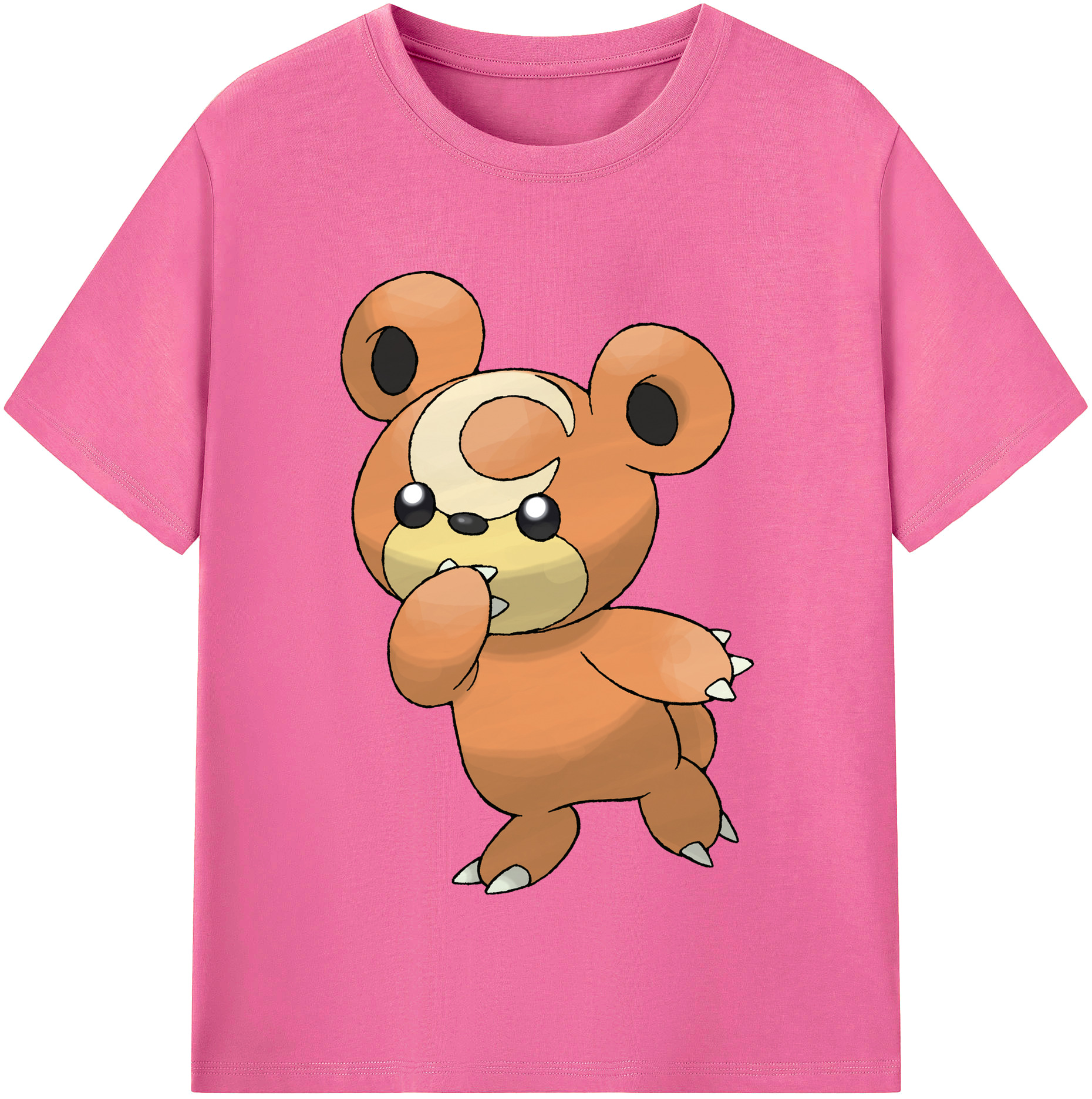 （画像用） ポケットモンスター Pokémon レディースカジュアルプリントTシャツ（綿100％）